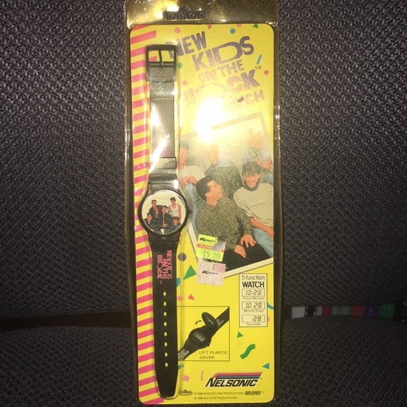 Big Step Productions Jewelry - Vintage New Kids on the Block watch